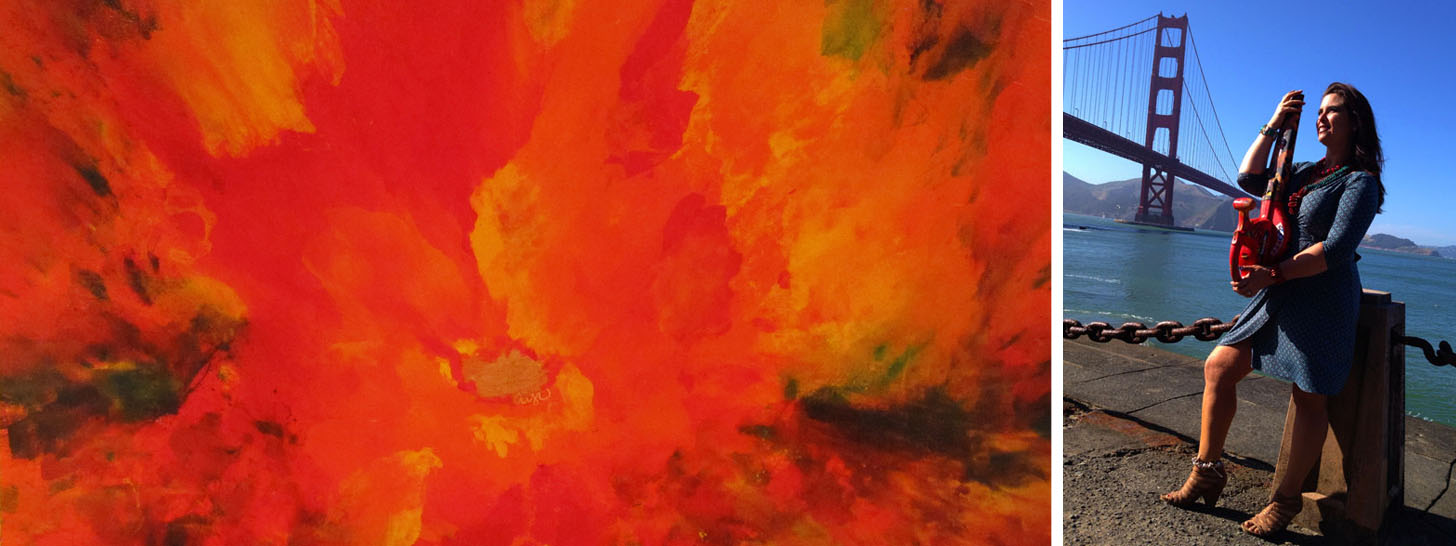 Melissa Ayr - Cinnabar - Artist that Paints with Air